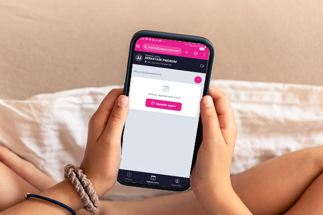 Cliente usando o portal